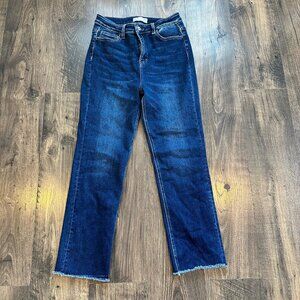 EUC Women's Vervet Jeans Ankle Skinny Stretch Rough Hem Style T5354, Size: 29